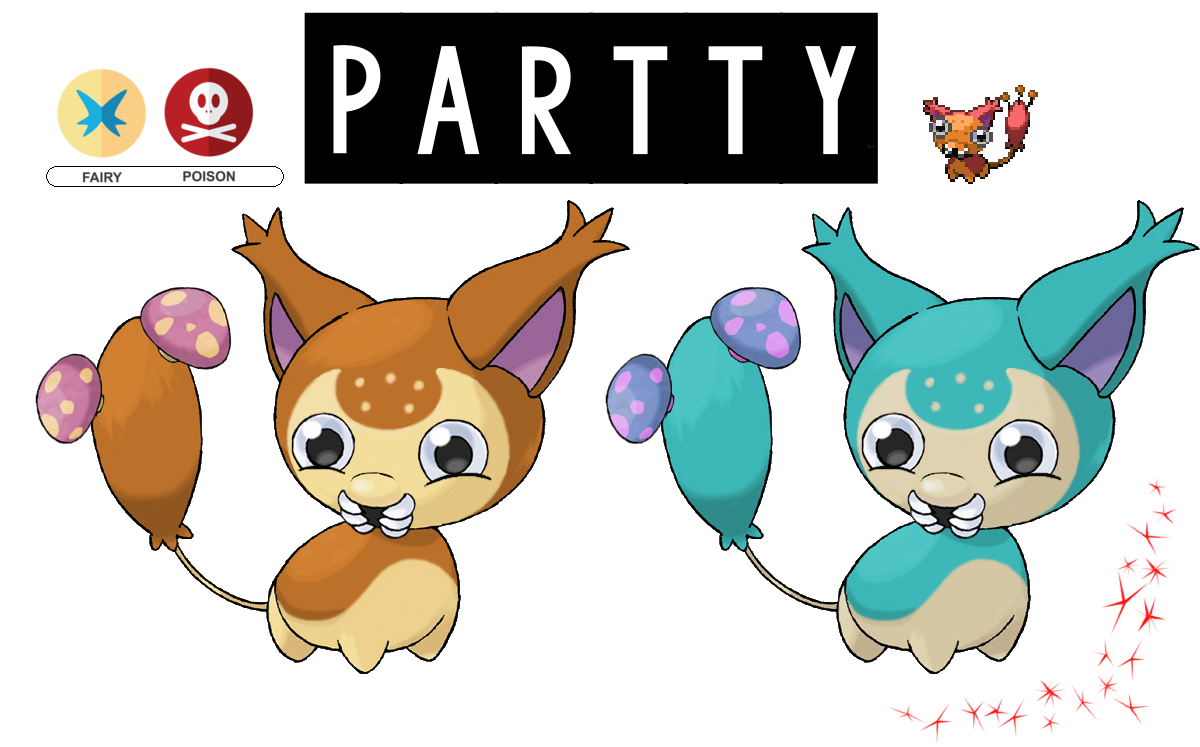 Pokemon Fusion Photoshop~Partty~