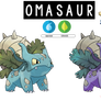 Pokemon Fusion Photoshop~Omasaur~