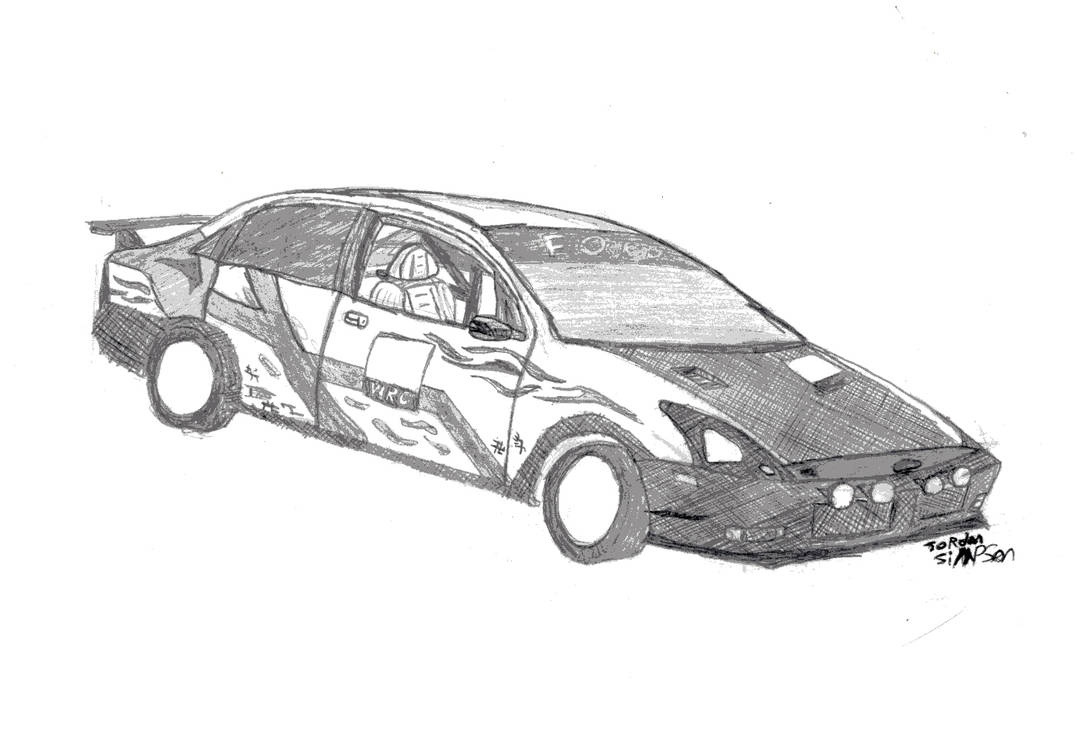 Ford Focus Rally Draw Ford focus '03 Rally kit by superhobo666 on DeviantArt