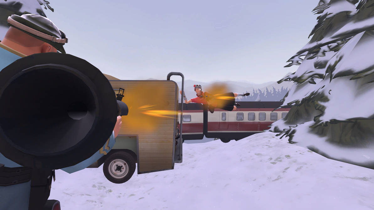 Tf2 Snowploy Tf2:Fight in the snow by Warshift on DeviantArt
