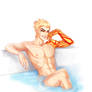 Lucio in the bath the Arcana game