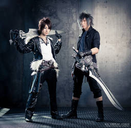 Final Fantasy: Squall and Noctis Cosplay