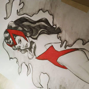 Scarlet Witch, from Marvel Comics.