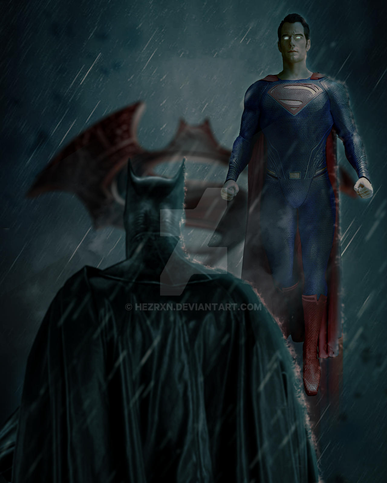 Batman vs Superman - Fan Art by hezrxn on DeviantArt