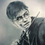 Speed Drawing Portrait Harry Potter Dry Brush