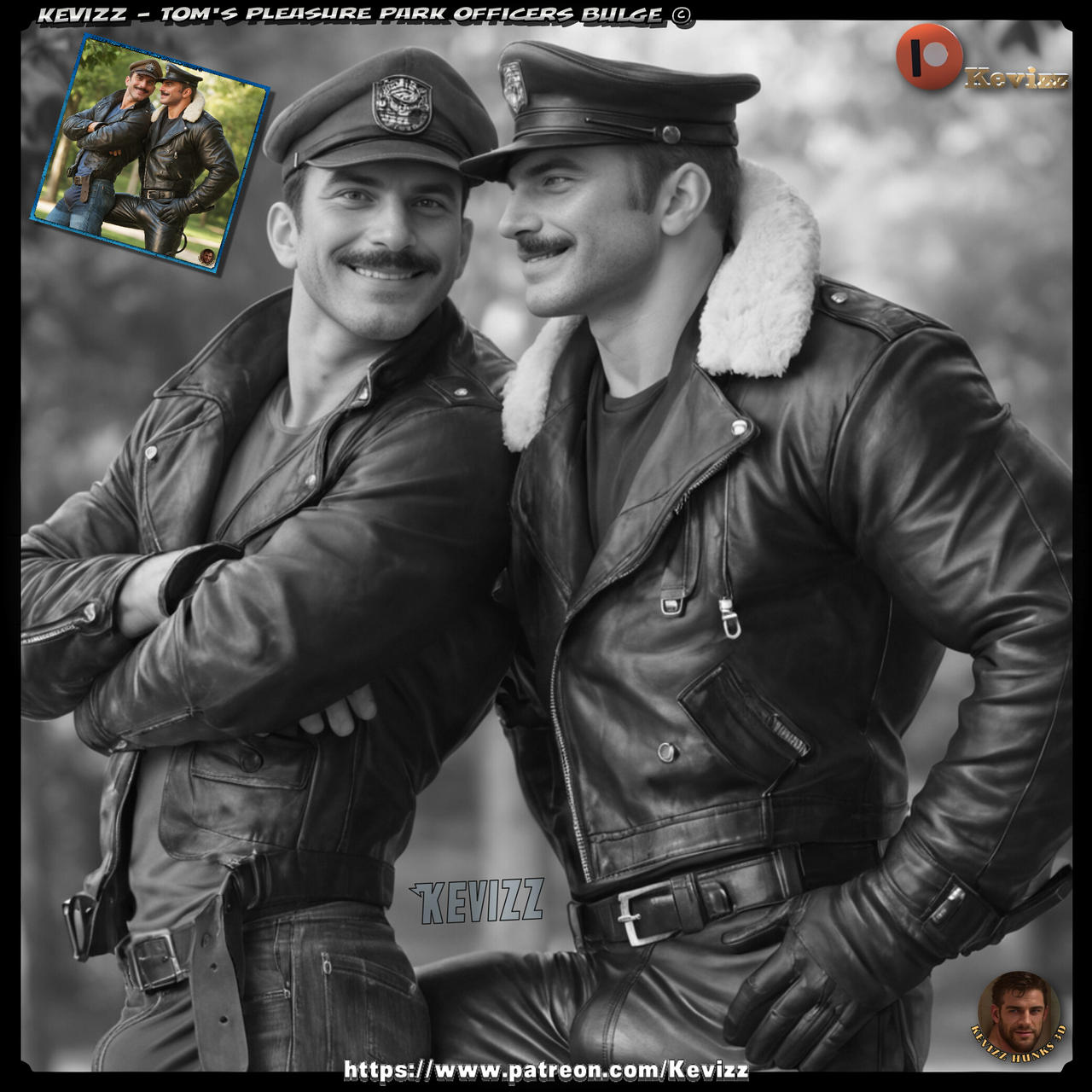 Tom's Pleasure Park Officers Bulge BW Teaser