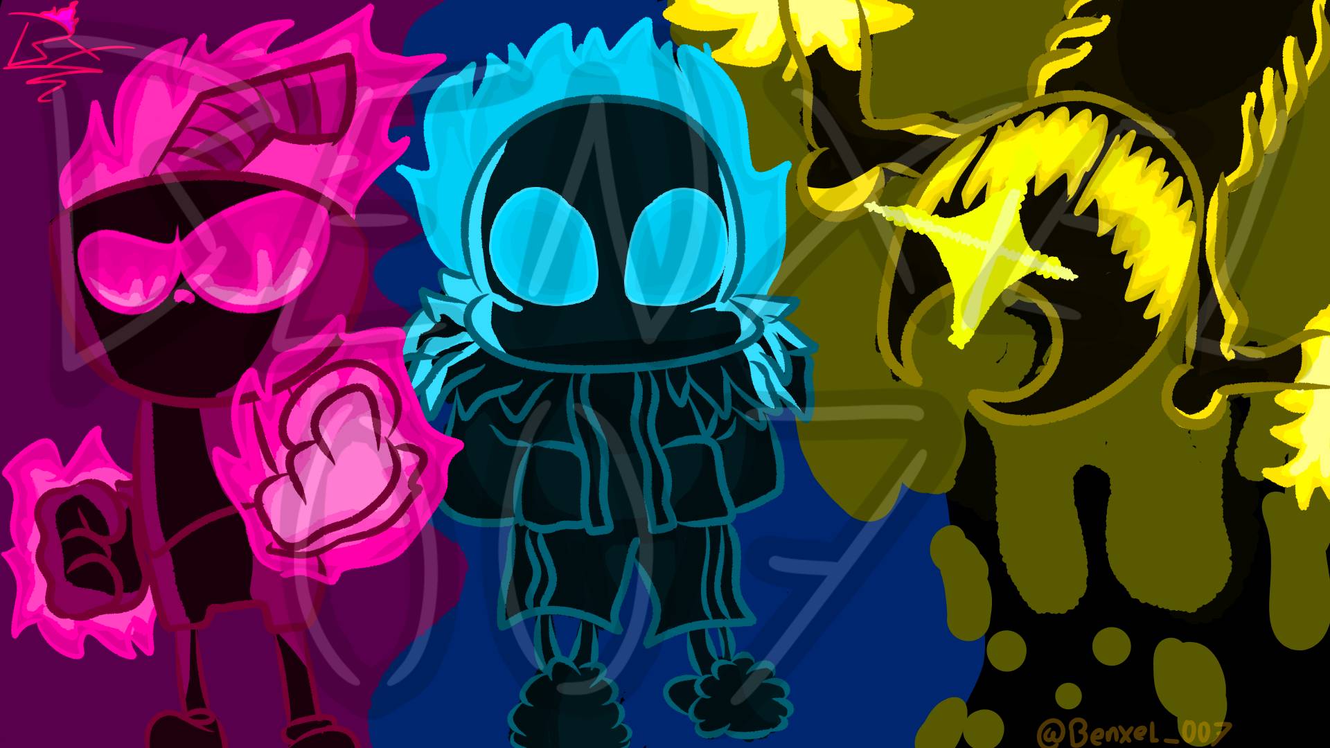 FNF Indie Cross (Nightmare Variants) by kewlbreeze8 on DeviantArt