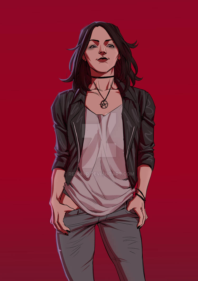 Original Character redraw by Reikayr on DeviantArt