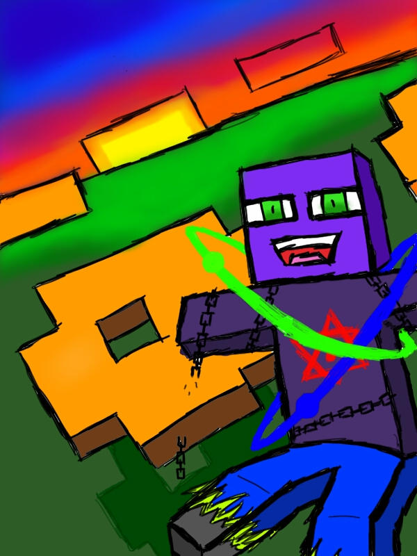 Minecraft First Player First Minecraft player drawing by shdlight868 on DeviantArt