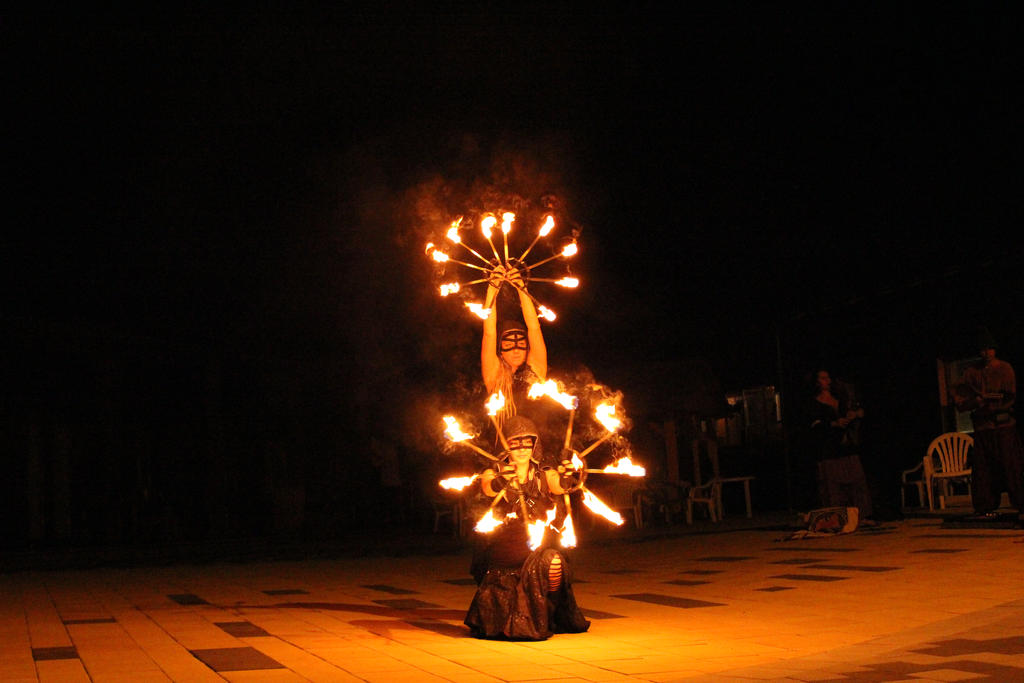 Fire fan by csandrea on DeviantArt