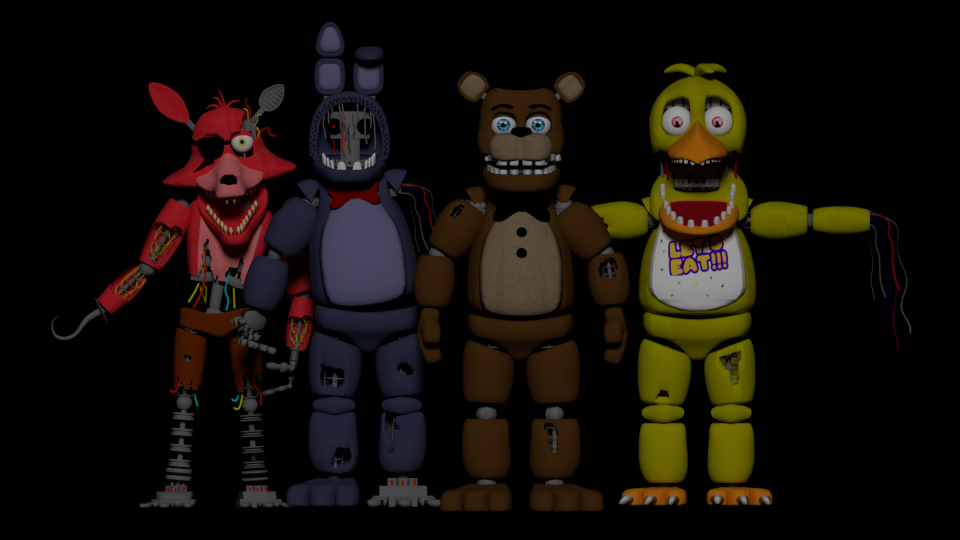 Play as OLD Animatronics!!  Five Nights at Freddy's 2 