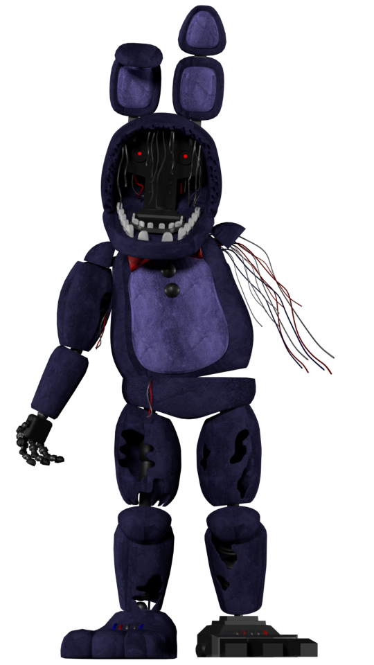 Withered Bonnie V2.5 Full Body by a1234agamer on DeviantArt.