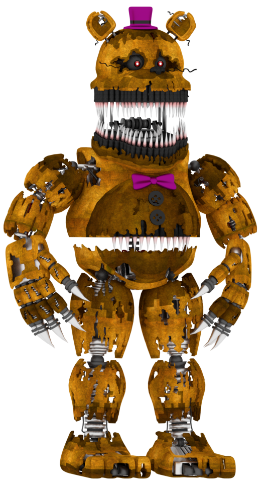 Nightmare FredBear Full Body.