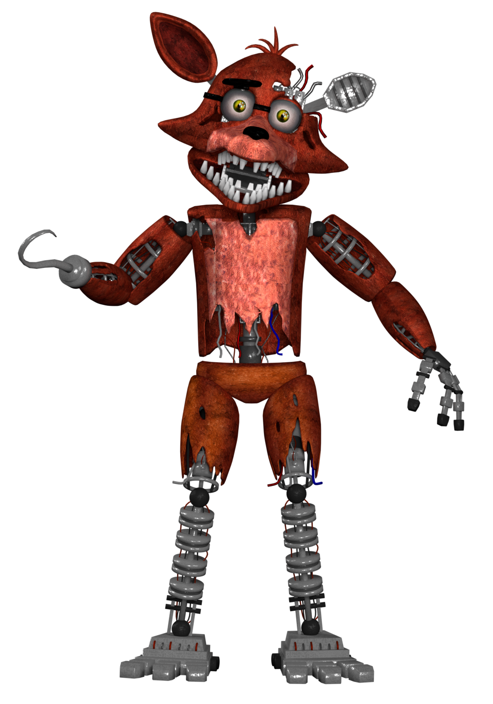 Withered Foxy 3 by ktimz  Anime fnaf, Fnaf characters, Fnaf art