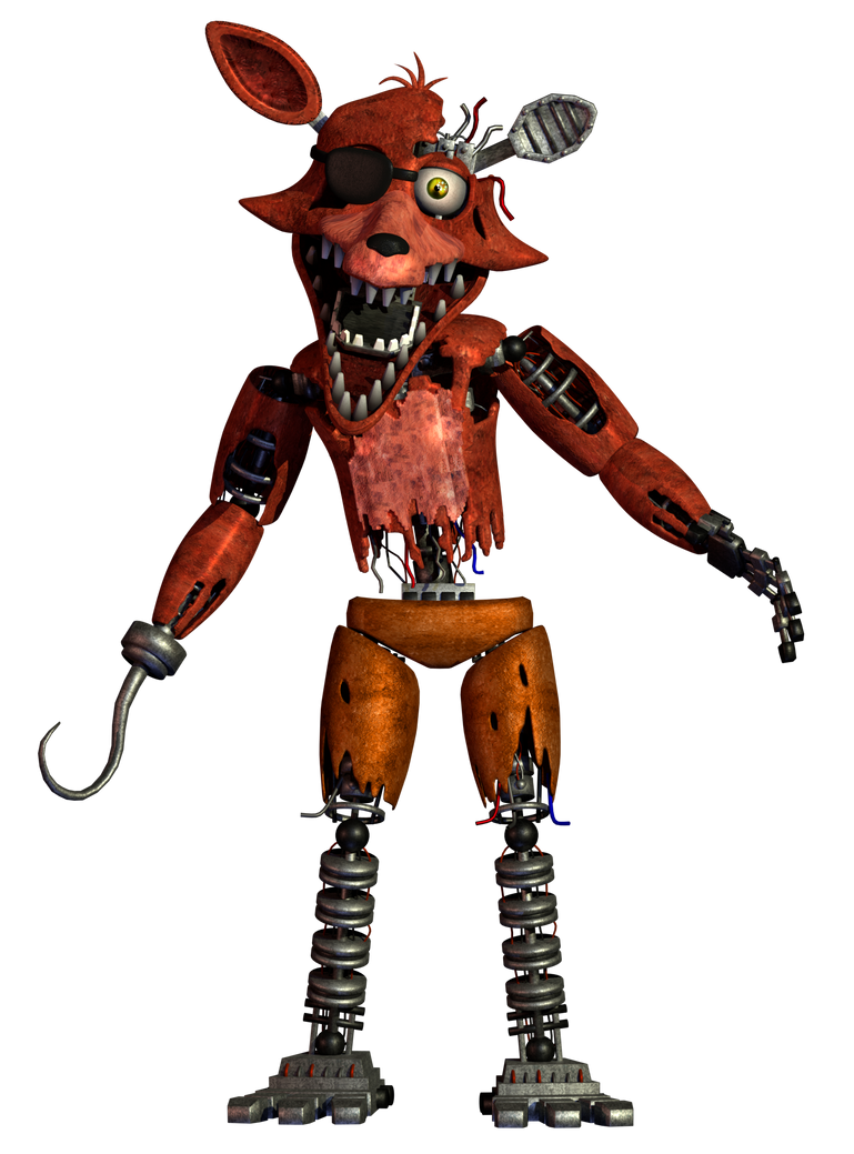 Withered Foxy Remastered by a1234agamer on DeviantArt