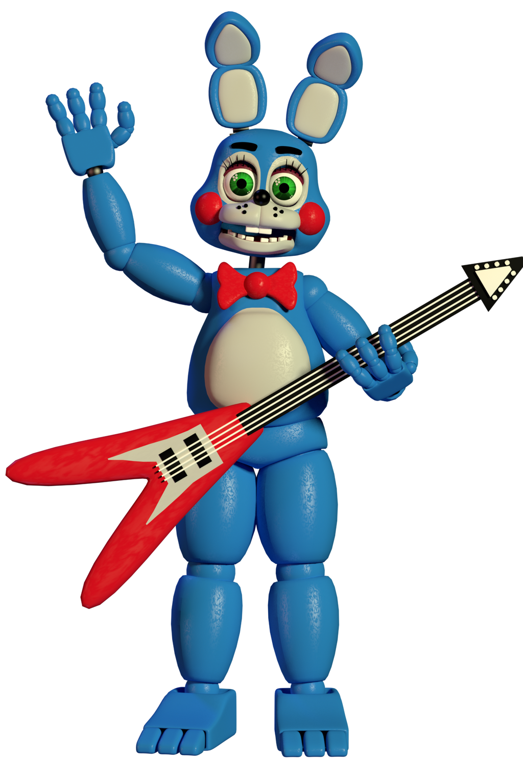 Toy Bonnie V2 by a1234agamer on DeviantArt