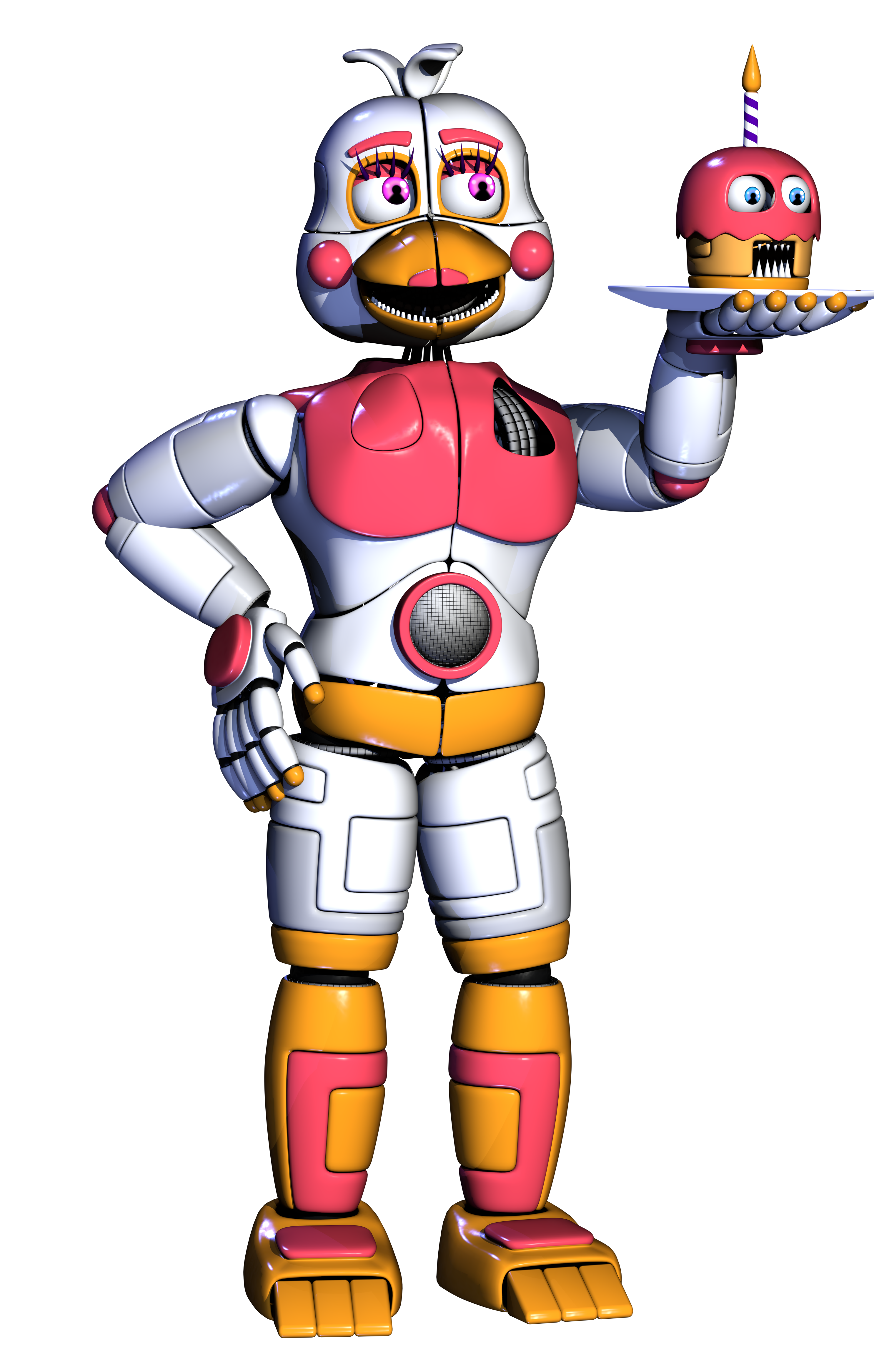 Funtime Chica (by A1234agamer) - Download Free 3D model by