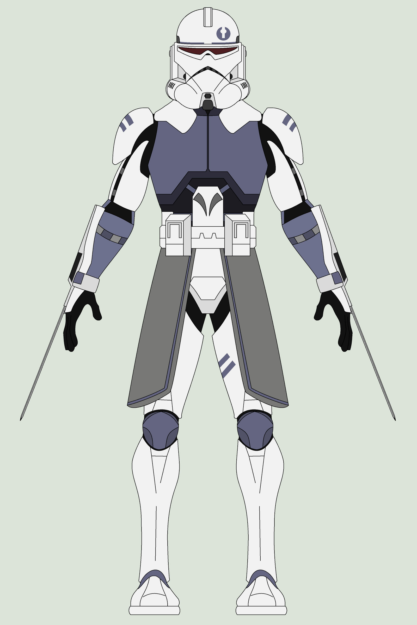 BARC Clone Trooper Assassin (Phase II) Minecraft Skin BARC Clone Trooper Assassin (Phase II) Minecraft Skin
