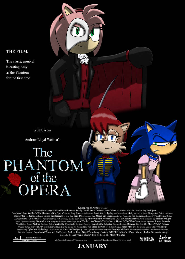 SEGA Presents The Phantom Of The Opera By CyberSamurai270 On DeviantArt sega-presents-the-phantom-of-the-opera-by-cybersamurai270-on-deviantart