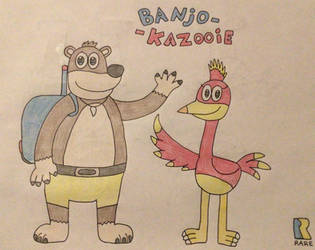 Banjo-Kazooie (Fanart 2.0)