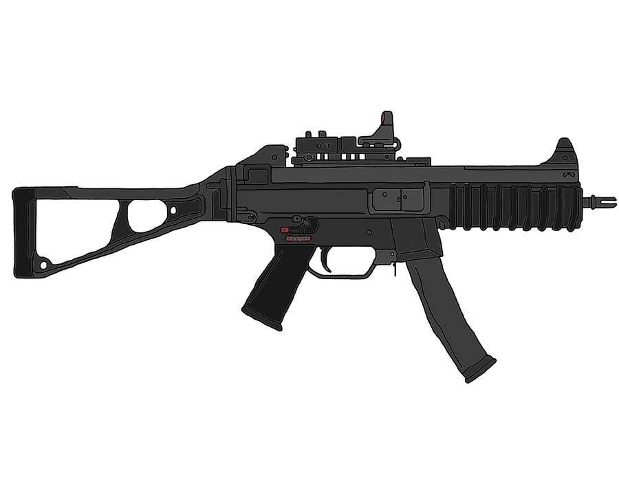 Heckler + Koch UMP9 by MrOshimida27 on DeviantArt