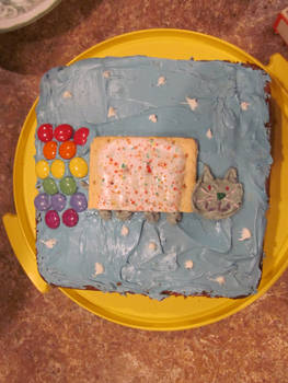 Nyan Cat Cake