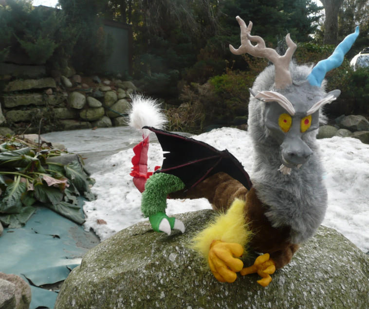 .:MLP: FiM Discord posable art doll:. by MWmagic on DeviantArt