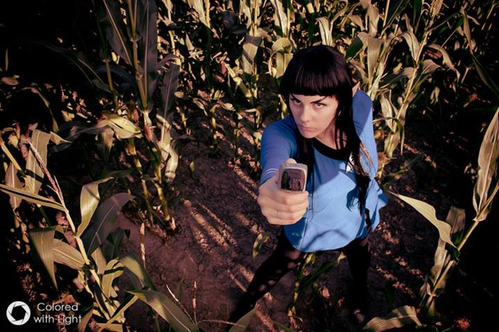 Star Trek - Miss Spock - We come in peace