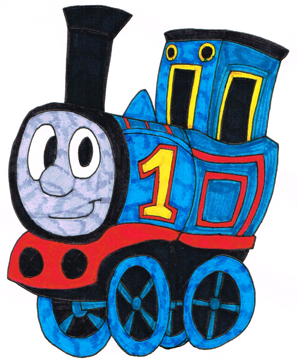 Thomas the Train by Genie Dragon on DeviantArt