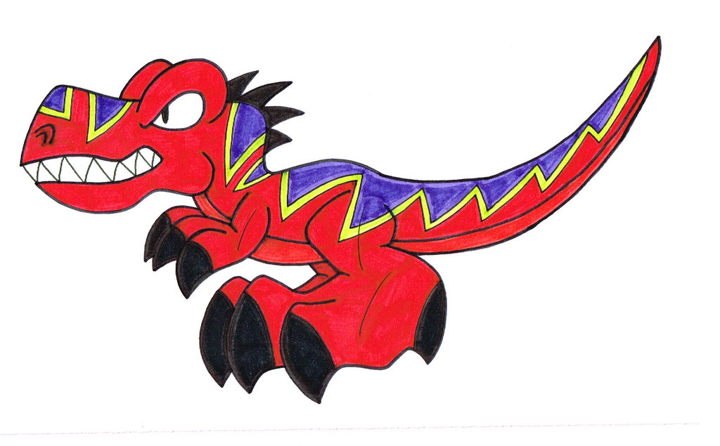 Big Red Rex by Genie-Dragon on DeviantArt