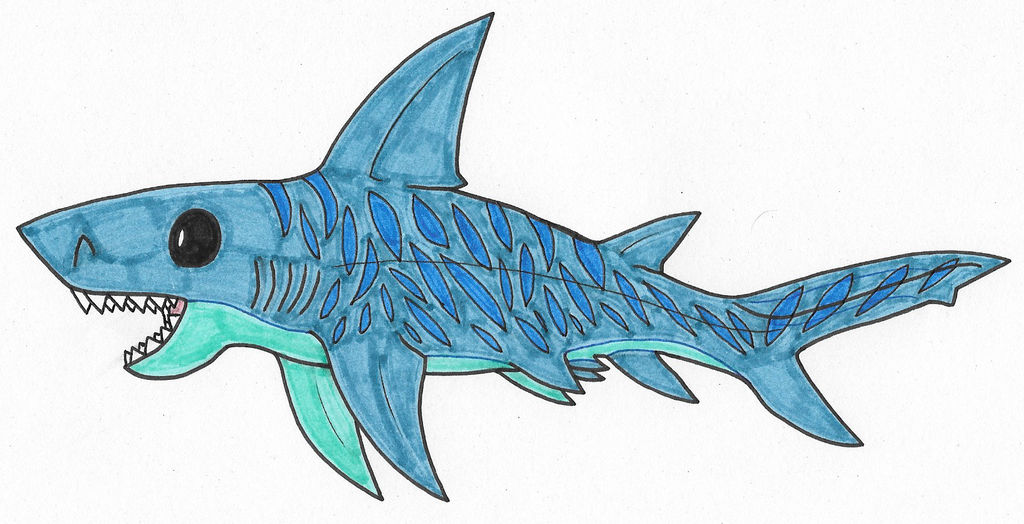 Tiger Shark by Genie-Dragon on DeviantArt