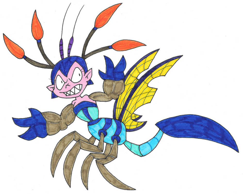 Deviantart Insect Lady Creepy Bug Lady by Genie-Dragon on DeviantArt