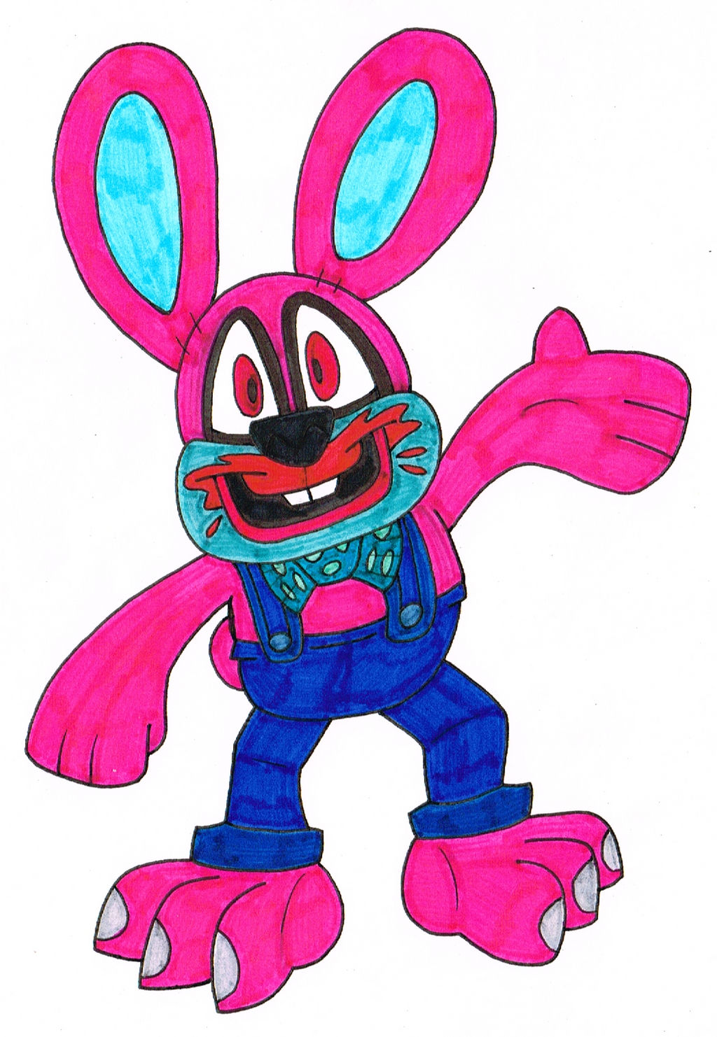 Robbie the Rabbit by Genie-Dragon on DeviantArt
