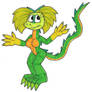Frill Nack Lizardwoman