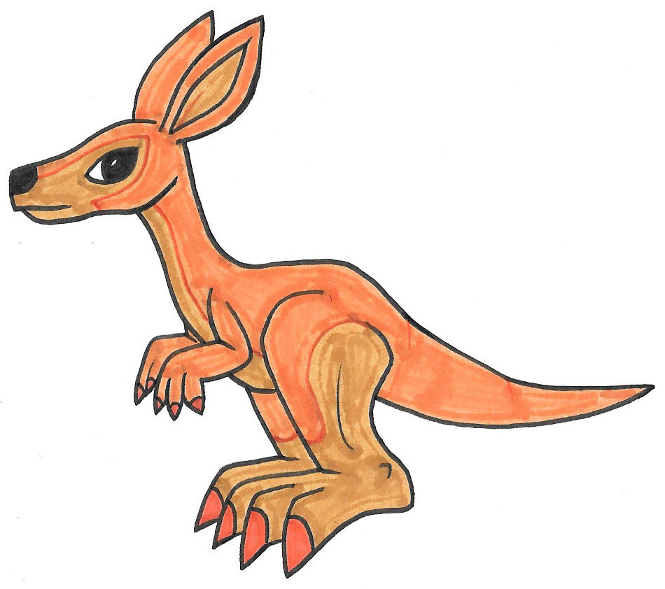 Kangaroo by Genie-Dragon on DeviantArt