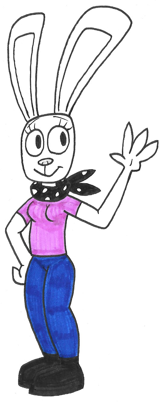 Eva the Rabbit by Genie-Dragon on DeviantArt