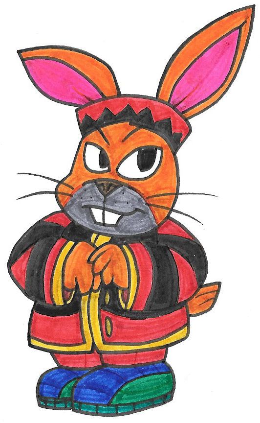 Jung And Rabbit Jong the Rabbit of Wisdom by Genie-Dragon on DeviantArt