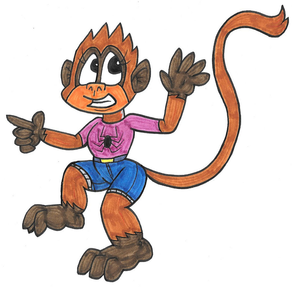 Spider Monkey Deviantart Spider Monkey Girl by Genie-Dragon on DeviantArt