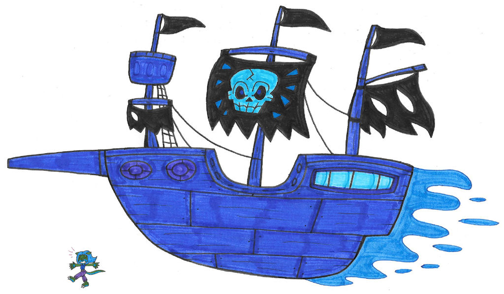 Ghost Ship Chase by Genie-Dragon on DeviantArt