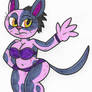 Sphynx Cat Girl