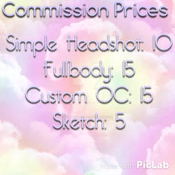 Commission Prices :3