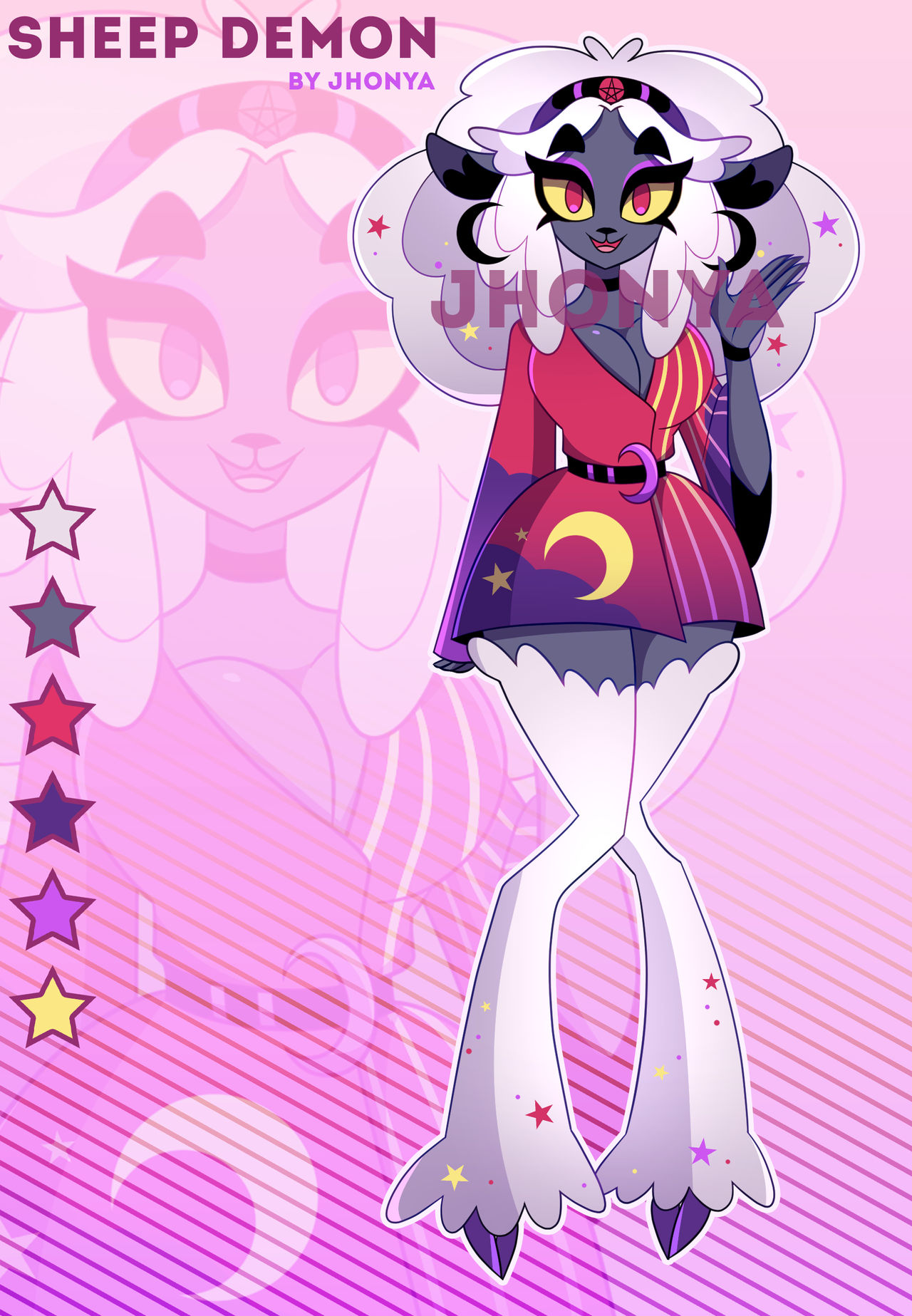 Thread Demon Oc !OPEN! Sheep Demon|Hazbin Hotel by Jh0nya on DeviantArt