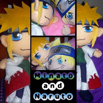 Minato and Naruto Plush