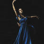 Graceful Dancer in Blue