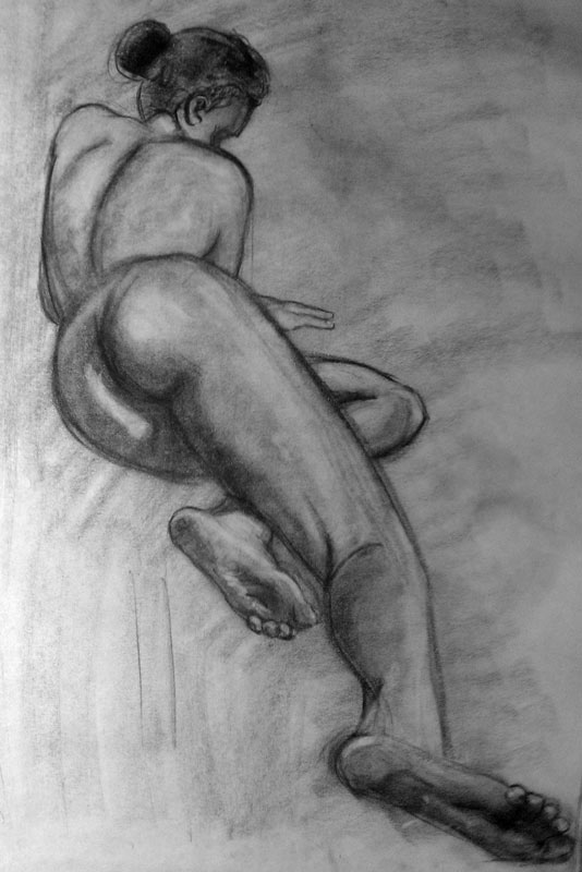 Figure Drawing 03/2012 Foreshortening