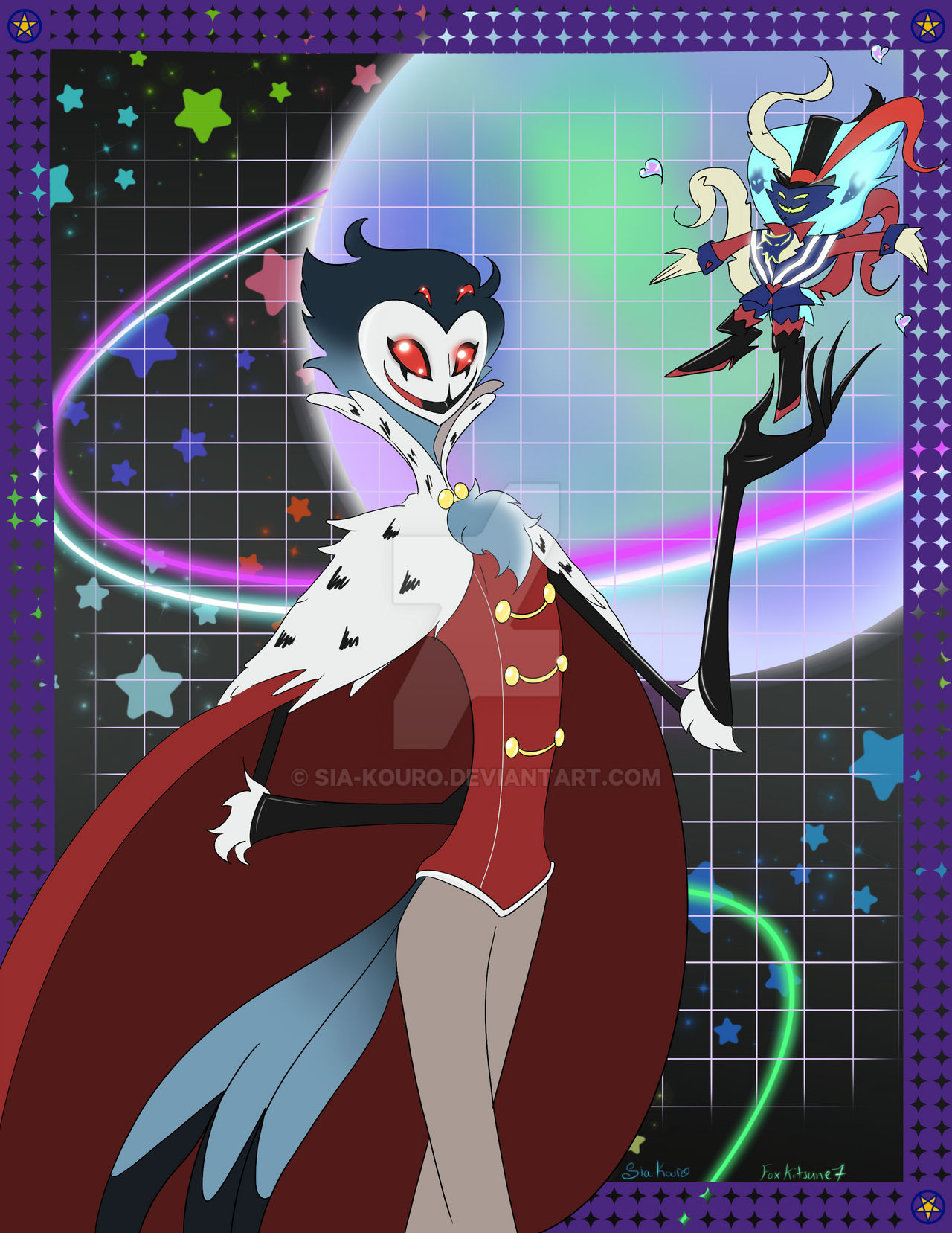 Stolas Colored! by Sia-Kouro on DeviantArt