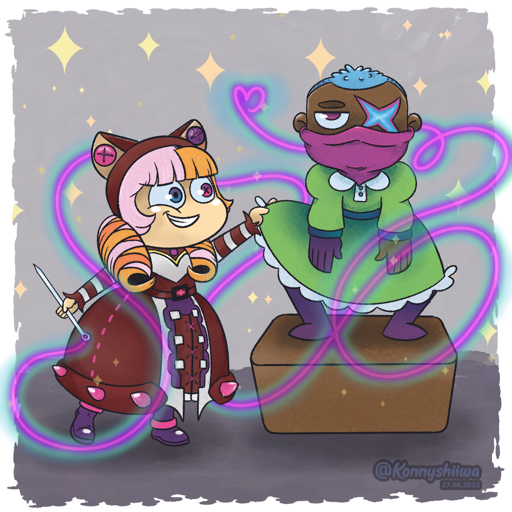 Gwen x Pyke by Konnyshiiwa on DeviantArt