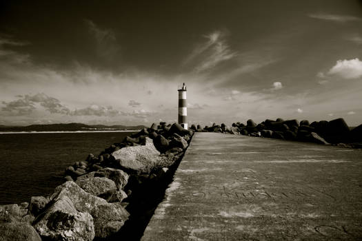 The lighthouse...