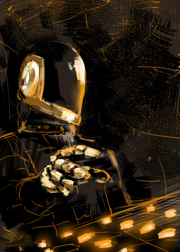 Daft Punk speedpaint