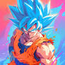 Goku super saiyan expressive  (FOR GOKU FANS)